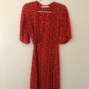Faithful the brand wrap dress